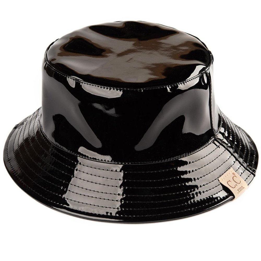 C.C Children Waterproof Shiny Rain Bucket Hat